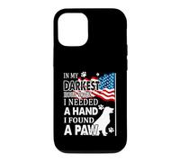 dans Mes Heures Les Plus Sombres, J'Ai attrapé Une Main, J'Ai trouvé Une Patte, Un Chien d'amour Coque pour iPhone 12/12 Pro