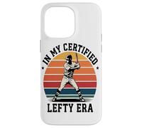 dans Mon époque certifiée gaucher Joueur de Baseball Passion Coque pour iPhone 14 Pro Max