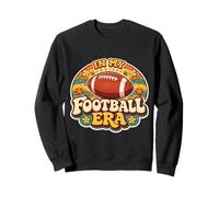 dans Mon ère de Football, Fan de Retro Groovy Vintage Player Coach Sweatshirt