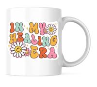 Dans Mon Ère De Guérison, Fleur Rétro Tasse Porcelaine Tasses Céramique Tasse À Café Pour Eau Thé Ami 330Ml