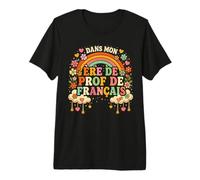 dans Mon Ere De Prof De Francais Drôle Prof De Français T-Shirt Haut de Gamme