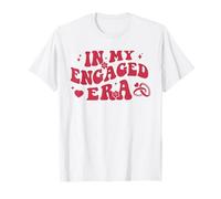 Dans mon ère engagée, mariée rétro, enterrement de vie de jeune fille, demoiselle d'honneur T-Shirt