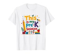 dans Mon ère pré-K : C'est ma Saison pré-K T-Shirt, Homme, Blanc, 3XL