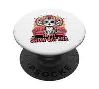 dans Mon Exposition Cat Era Funny Cat Lover Enthusiasts PopSockets PopGrip Adhésif