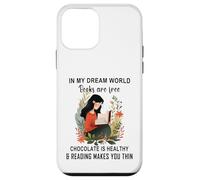 dans Mon Monde de rêve, Les Livres sont gratuits, Le Chocolat est sain Coque pour iPhone 12 Mini