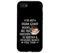 dans Mon Monde de rêve, Les Livres sont gratuits, Le Chocolat est sain Coque pour iPhone SE (2020) / 7/8