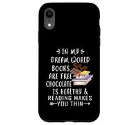 dans Mon Monde de rêve, Les Livres sont gratuits, Le Chocolat est sain Coque pour iPhone XR