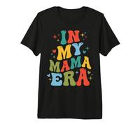 dans My Mama Era, Lettres ondulées rétro, maternité T-Shirt Haut de Gamme