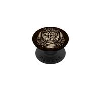 dans The Stillness The Earth Speaks Nature Camping en Montagne PopSockets PopGrip Adhésif