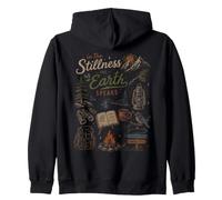 dans The Stillness The Earth Speaks Nature Camping en Montagne Sweat à Capuche