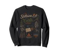 dans The Stillness The Earth Speaks Nature Camping en Montagne Sweatshirt