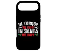 dans Torque, Nous Avons Confiance en Santa We Hope - Racing Car Guy Xmas Coque pour iPhone Air