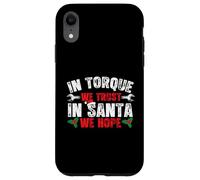 dans Torque, Nous Avons Confiance en Santa We Hope - Racing Car Guy Xmas Coque pour iPhone XR