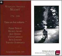 Dans Un Bois Solitaire : Symphonie Concertante K.297b, Quintette K.452, Concerto Pour Hautbois K.314, Dans Un Bois Solitaire K.308, An Chloe K.524, Die Verschweigung K.518
