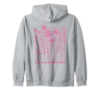 dans Un Champ de Roses, Elle est Une Fleur Sauvage Boho Botanical Women Sweat à Capuche