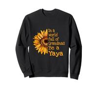 dans Un Monde de Grands-mères, Soyez Une Grand-mère Grecque Yaya en Grèce Sweatshirt
