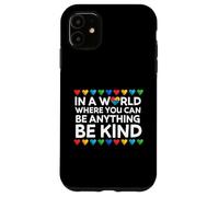 dans Un Monde où l'on Peut être Tout ce qu'il Faut, être Gentil, autisme Cardiaque Coque pour iPhone 11