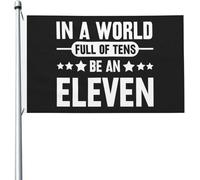 Dans Un Monde Où Tout Va Très Bien, Soyez Exceptionnel. Drapeau Imprimé Drapeaux De Jardin Résistant Bannières 90X150Cm Pour Plage Fêtes Clubs