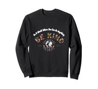 dans Un Monde où tu Peux être Tout ce Que tu Veux, sois Gentil Sweatshirt, Unisexe pour Adultes, Noir, M
