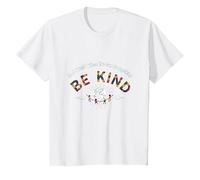 dans Un Monde où tu Peux être Tout ce Que tu Veux, sois Gentil T-Shirt, Enfant, Blanc, 12 Ans