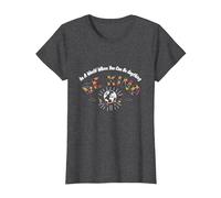 dans Un Monde où tu Peux être Tout ce Que tu Veux, sois Gentil T-Shirt, Femme, Chiné Foncé, M