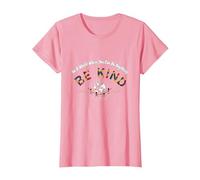 dans Un Monde où tu Peux être Tout ce Que tu Veux, sois Gentil T-Shirt, Femme, Rose, XL