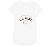 dans Un Monde où tu Peux être Tout ce Que tu Veux, sois Gentil T-Shirt, Fille, Blanc, L