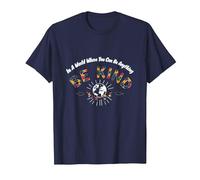 dans Un Monde où tu Peux être Tout ce Que tu Veux, sois Gentil T-Shirt, Homme, Bleu Marine, S