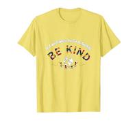 dans Un Monde où tu Peux être Tout ce Que tu Veux, sois Gentil T-Shirt, Homme, Citron, L