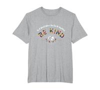dans Un Monde où tu Peux être Tout ce Que tu Veux, sois Gentil T-Shirt, Homme Grandes Tailles, Gris Chiné, 5X Tall