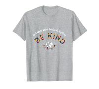 dans Un Monde où tu Peux être Tout ce Que tu Veux, sois Gentil T-Shirt, Homme, Gris Chiné, 4XL