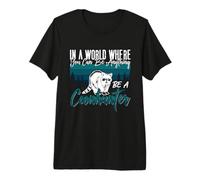 dans Un Monde où Vous Pouvez être Coonhound, Amoureux de Treeing Walker T-Shirt Haut de Gamme
