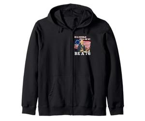 dans Un Monde Plein de 67, sois Un mème 76, Histoire, Humour, 1776 Sweat à Capuche