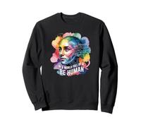 dans Un Monde Plein D'ia, Être Un Design Ki Inspirant Humain Sweatshirt