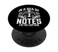 dans Une mer de Notes, Je suis Le Directeur du Captain Band PopSockets PopGrip Adhésif
