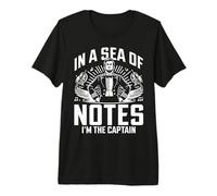 dans Une mer de Notes, Je suis Le Directeur du Captain Band T-Shirt Haut de Gamme