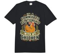 dans Une Relation engagée avec Mon Poulet Funny Chicken Comfort Colors Adult Heavyweight T-Shirt
