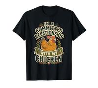 dans Une Relation engagée avec Mon Poulet Funny Chicken T-Shirt Graphique avec Valeur