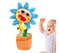 dansant chantant - Peluche de saxophone d'enregistrement répétitif parlant brillant | Cadeau musical drôle de danse chantante avec 200 chansons pour 18 mois+