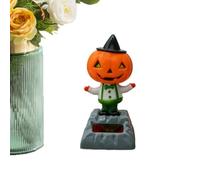 Dansante Solaire Halloween | Figurine D'Halloween Pour Intérieur De Voiture | Statuette Dansante à Énergie Solaire | Pour Voitures, SUV, Camping-cars, Minivans, Pickups, Home