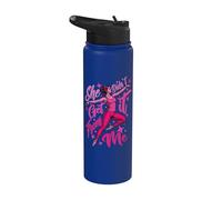 Danse amusante Ballet Maman Elle n'a pas eu de moi Danseuse Stainless Steel Insulated Water Bottle