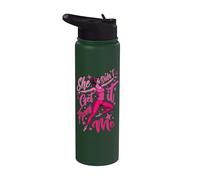 Danse amusante Ballet Maman Elle n'a pas eu de moi Danseuse Stainless Steel Insulated Water Bottle