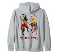Danse avec Le Diable (Graphique drôle et étrange) Sweat à Capuche