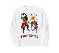 Danse avec Le Diable (Graphique drôle et étrange) Sweatshirt