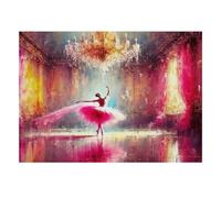 Danse Ballet 1000 Pièces Mini Puzzle pour Adultes | 52x38cm Papier, Décoration de chambre, Coupe précise, Cadeau de rassemblement, Formation de concentration