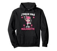 Danse Baton Fille Twirling Humour Je Peux Pas J’AI Majorette Sweat à Capuche