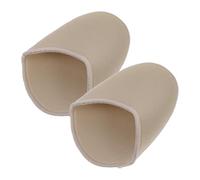 Danse Classique, Embout de Pointes Fibre Beige | Protection Respirante, Réutilisable et Ajustable, et Orteils, Usage Vélo et Escarpins