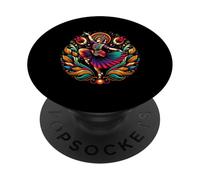 Danse Classique Indienne Kathak pour étudiantes Femmes Filles PopSockets PopGrip Adhésif