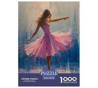 Danse Classique Puzzles Images créatives 1000 Pièces Adultes Cadeaux d'anniversaire pour Noël Jeux Éducatifs Décoration Intérieure Family Games Relaxation Et Sagesse 70x50cm/1000pcs