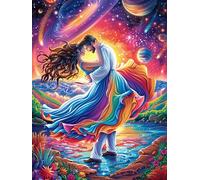 Danse dans la forêt Cosmique Puzzle 300 Pièces pour Adultes Educa Vision Unique Décoration Salon Activité Créative Cadeau Original Famille 300 PCS